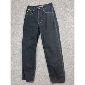 Empye Tori Jeans Women's 2 Black Denim Carpenter Baggy Skater Y2K 90s
